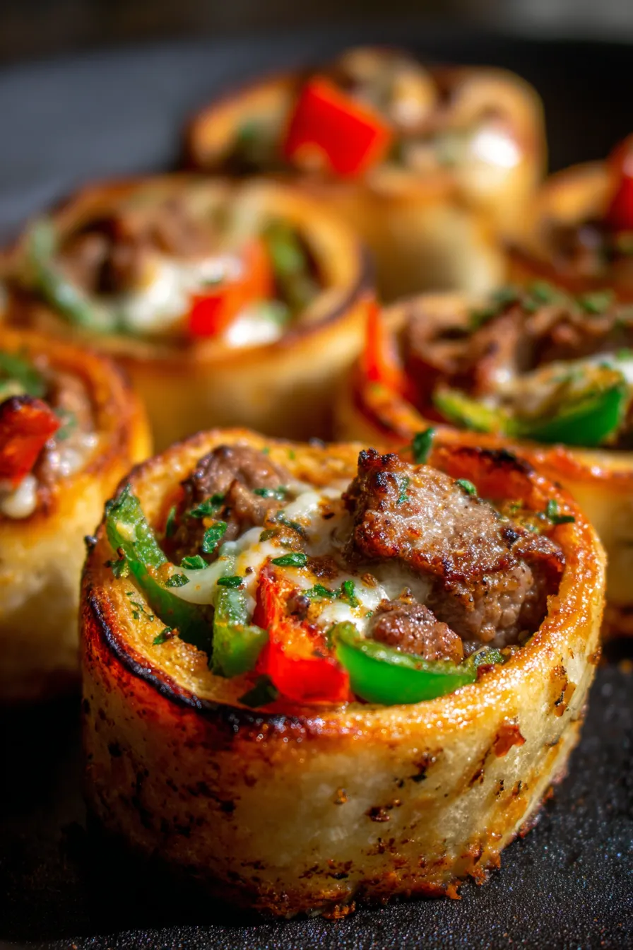 Keto Philly Cheesesteak Rolls: Easy Low-Carb Dinner