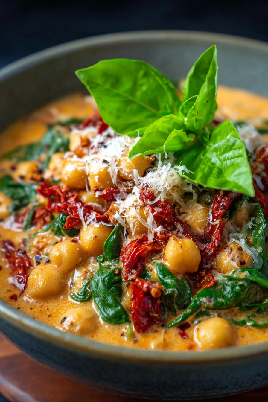 Marry Me Chickpeas: Creamy One-Pan Vegetarian Dinner