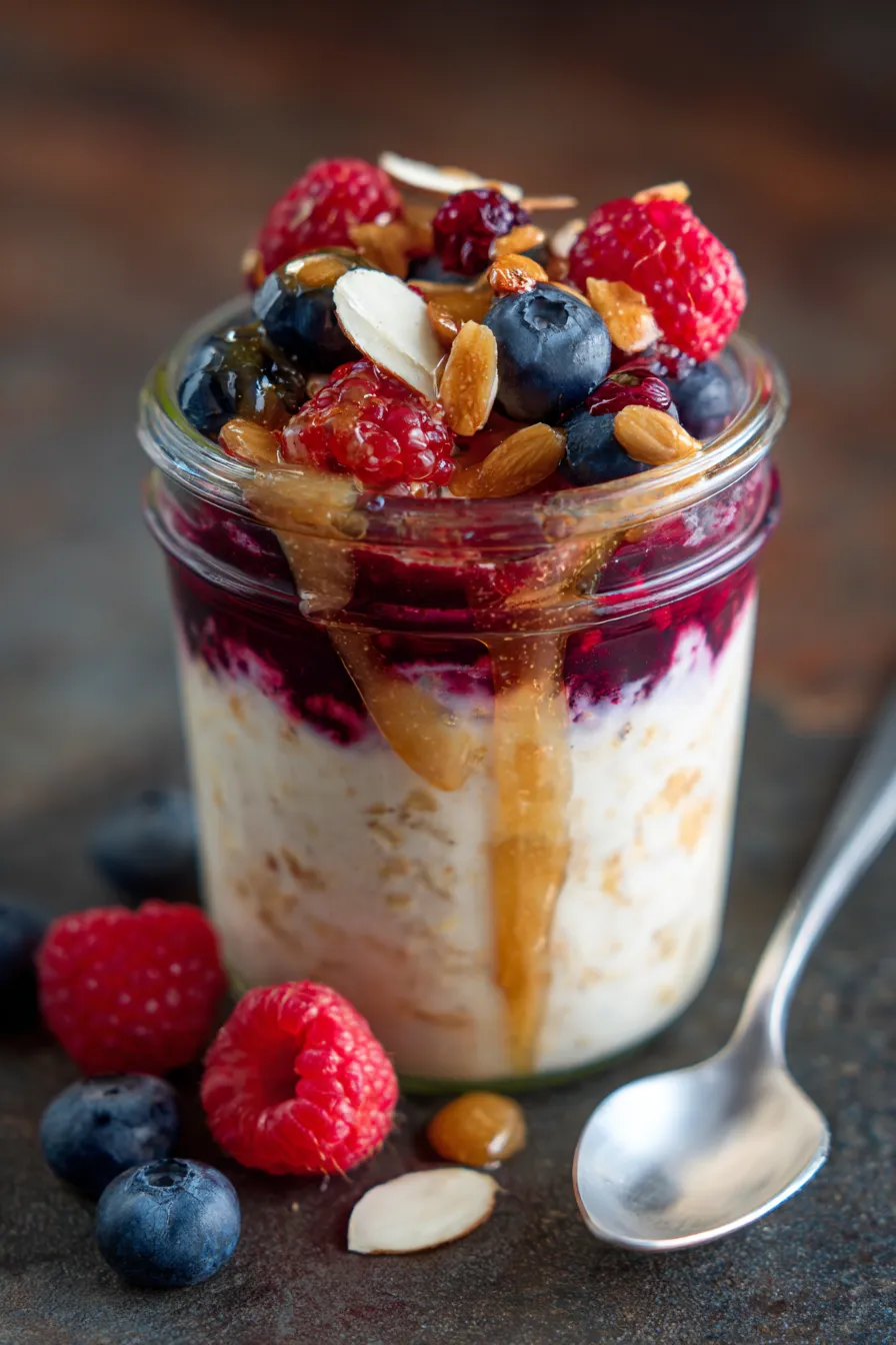 oatmeal breakfast meal prep with fruit