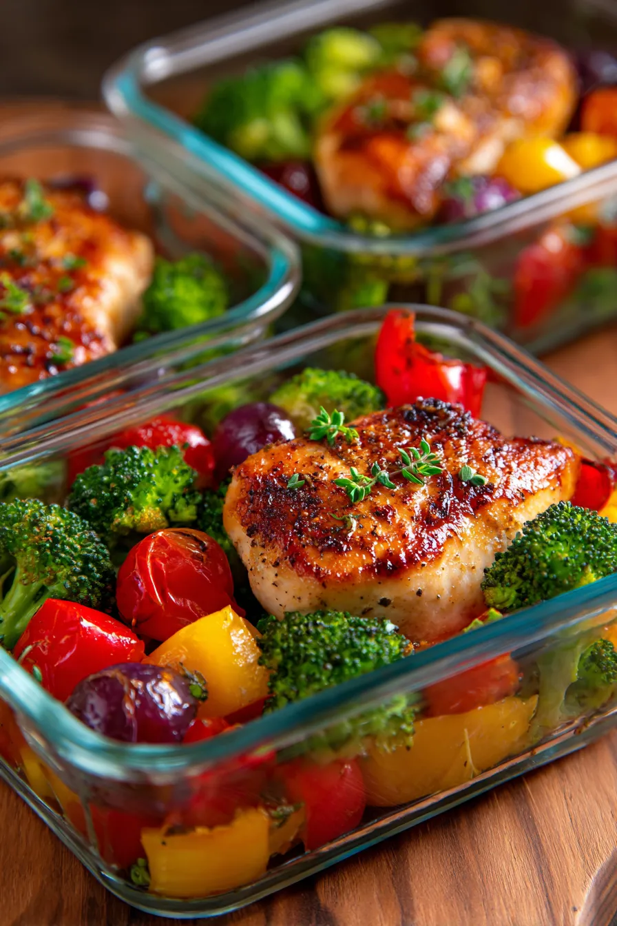 organized low-carb dinners