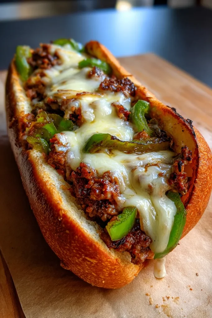 Easy Philly Cheesesteak Sloppy Joes: Quick Skillet Dinner