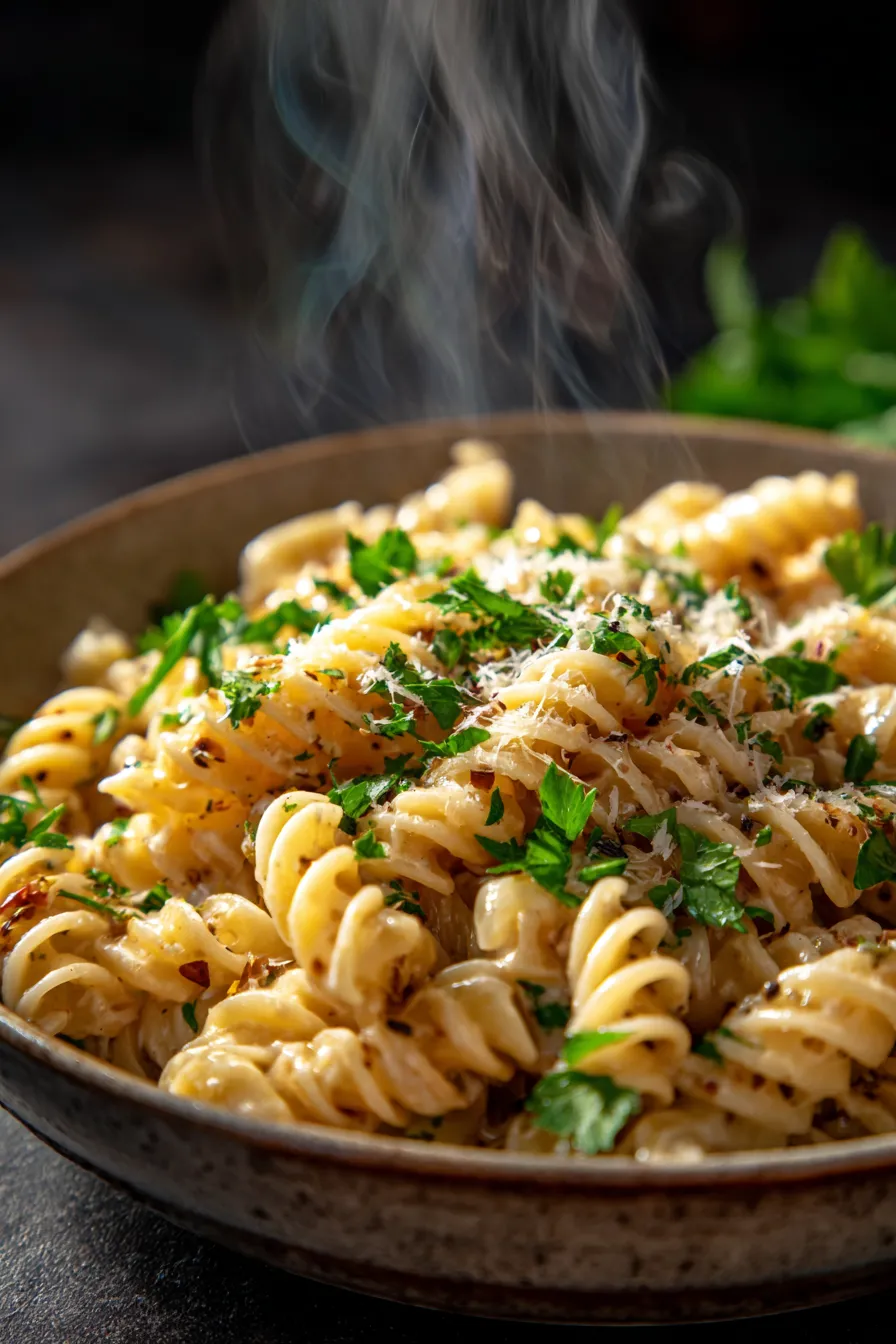 Slow Cooker Creamy Garlic Pasta: Your Easiest Weeknight Dinner!