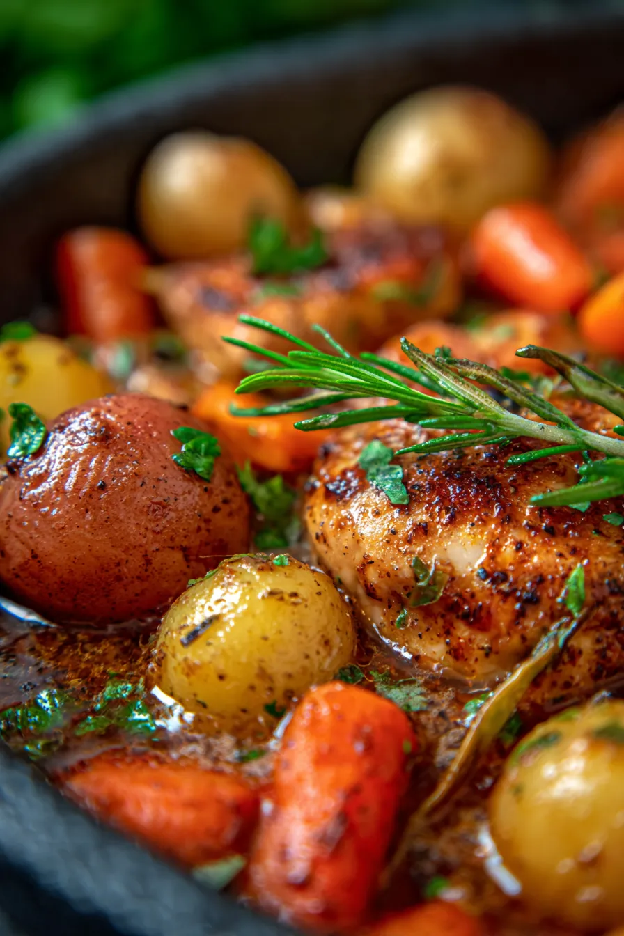 Slow Cooker Drop Dinners-serving-dish