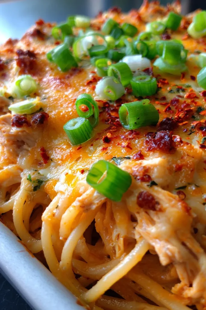 Spicy Southern Chicken Spaghetti Casserole – Family Favorite!