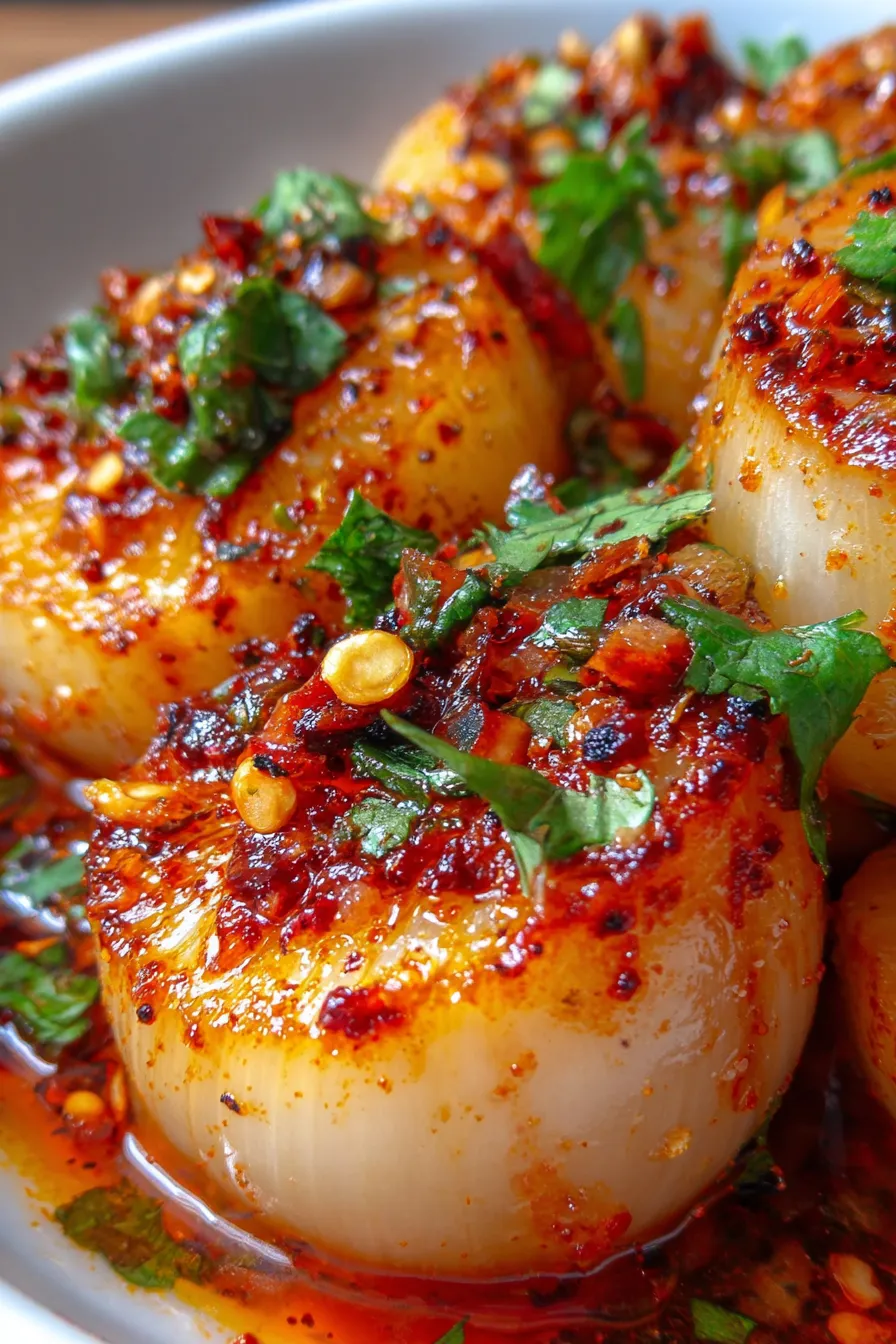 Spicy Whole Onion Boils: Your New Favorite Comfort Side Dish!