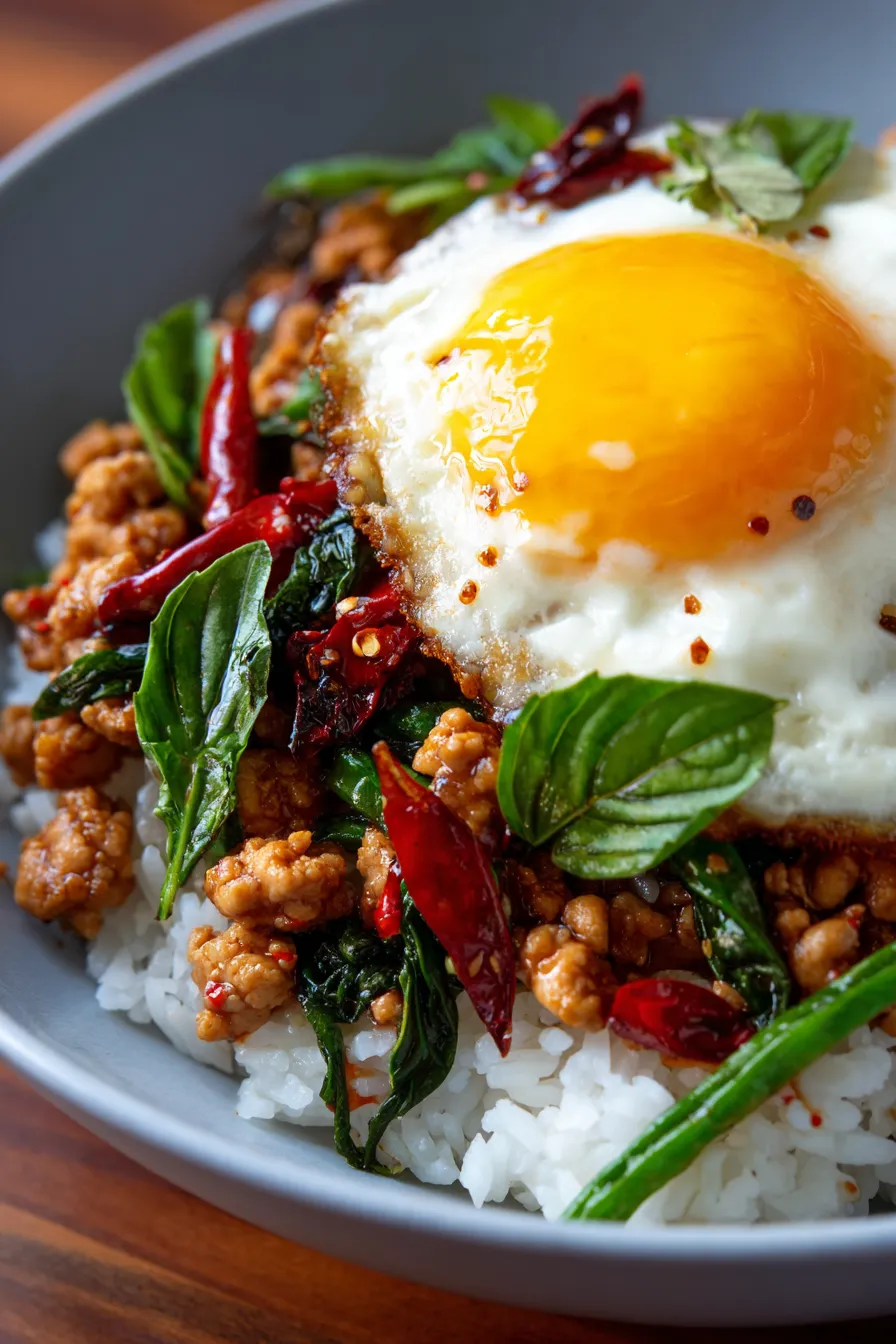 Best Thai Basil Chicken (Pad Krapow Gai) – Quick & Easy Recipe