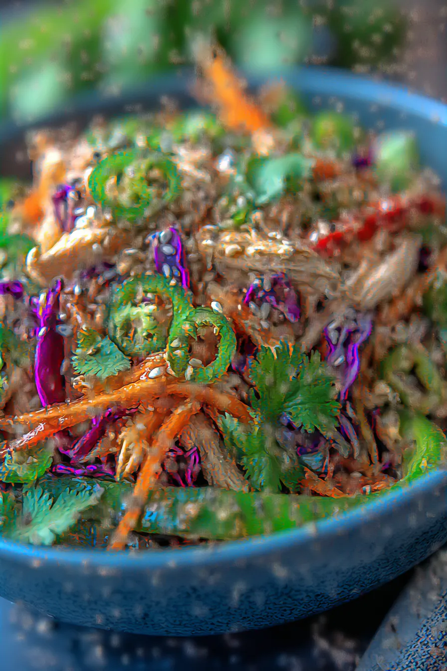 Whole30 Chinese Chicken Salad (30-Minute Paleo Dinner)-ingredients-fresh
