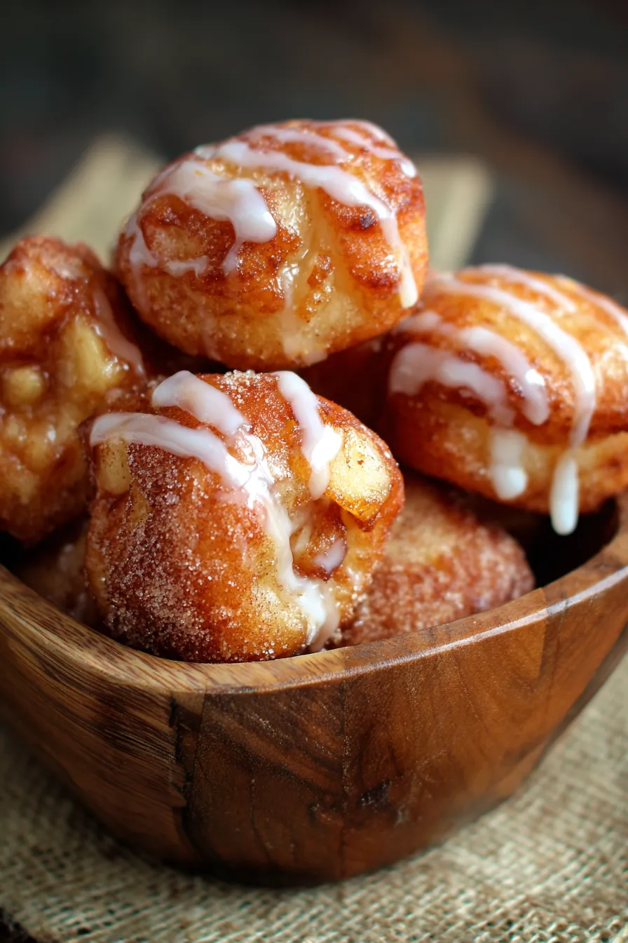 Golden Apple Fritter Bites: Easy Fall Dessert Recipe!