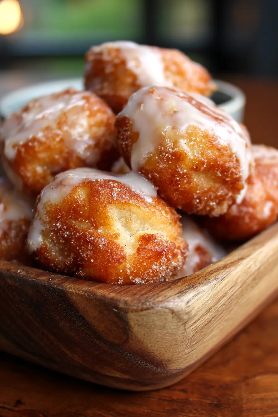 Apple Fritter Bites-ingredients-apples-cinnamon-overhead