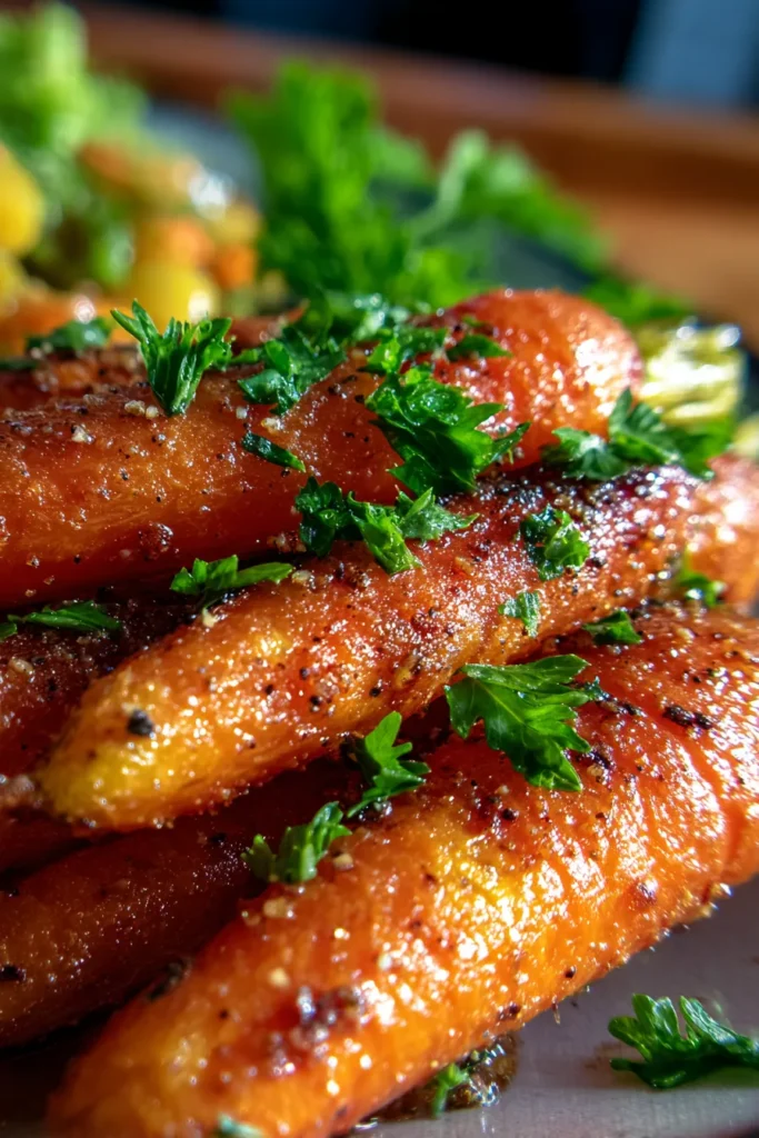 Sweet & Savory Baked Carrots with Brown Sugar | Easy Side Dish
