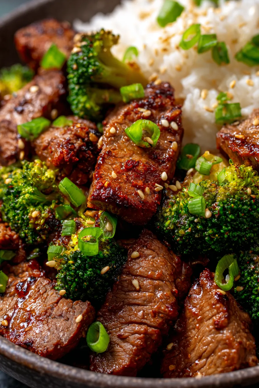 Beef and Broccoli One-Pan Meal Prep, individual meal prep containers, packed for lunch