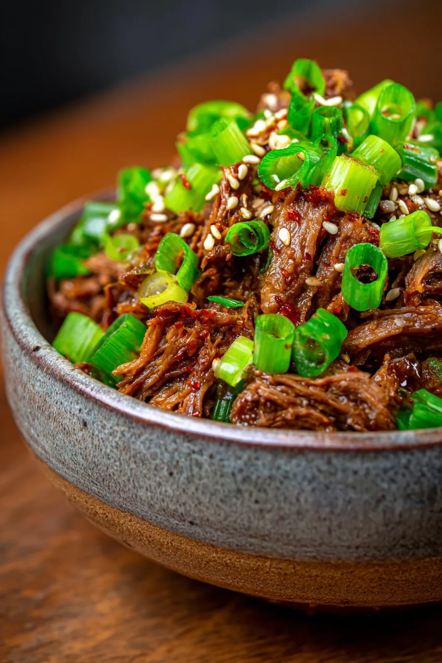 Beef Bulgogi-texture-closeup
