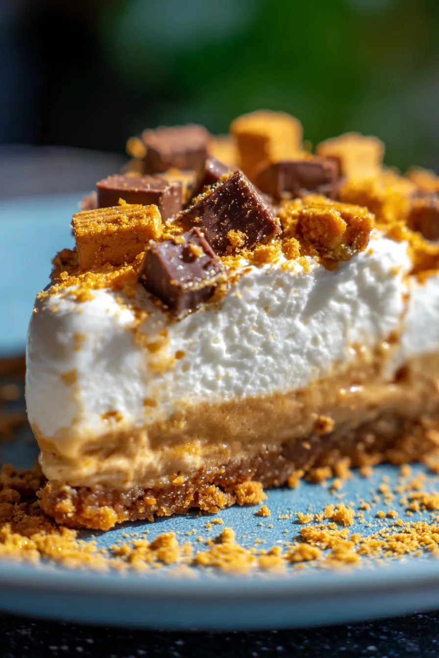 Butterfinger Pie-texture-closeup
