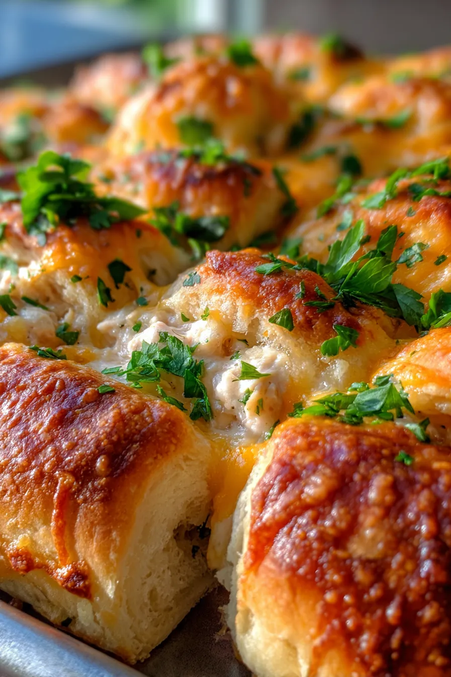 Easy Cheesy Chicken Crescent Bake | Ultimate Comfort Food