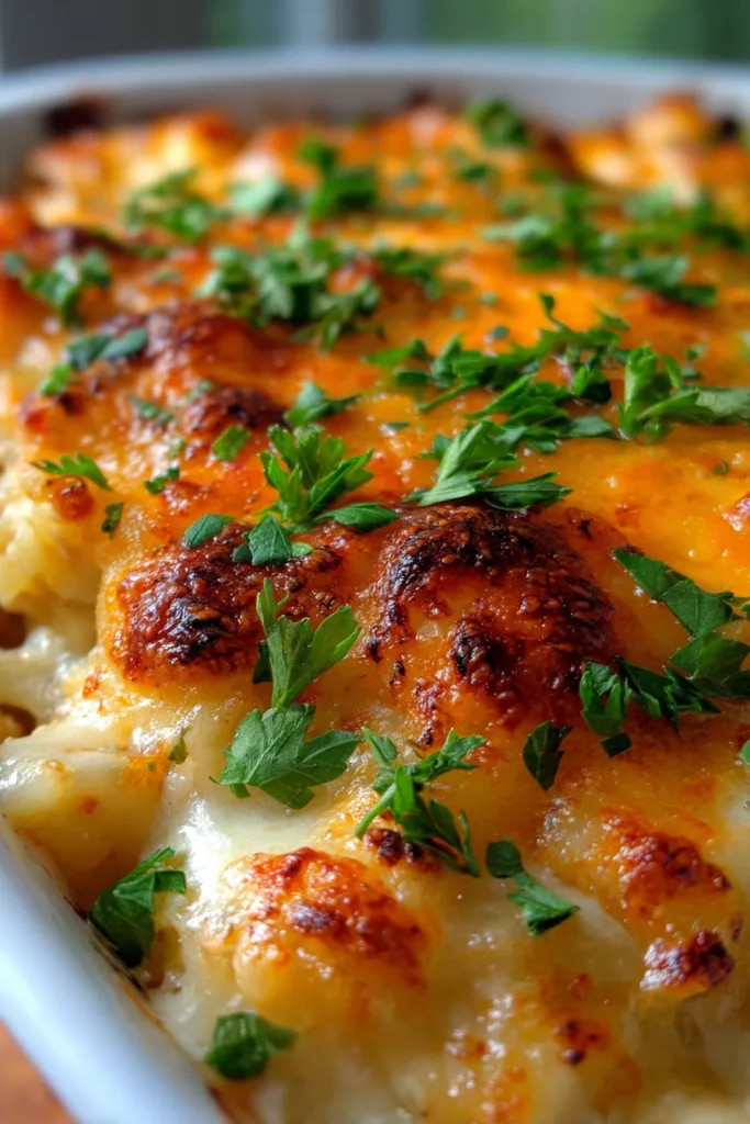 Cheesy Chicken Hashbrown Casserole – Easy Comfort Food!