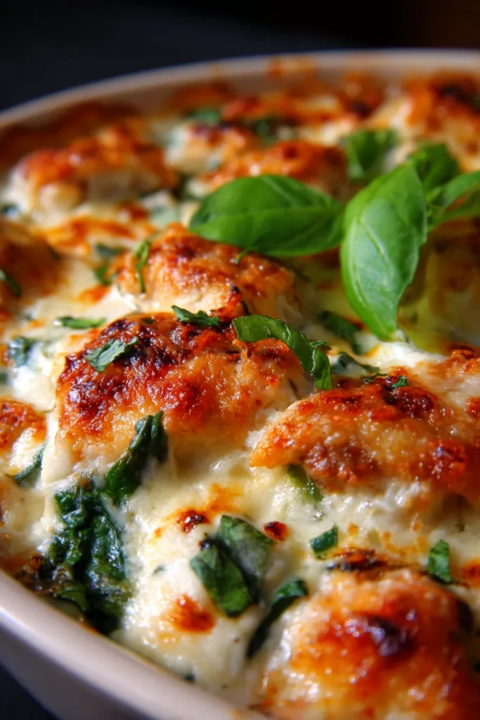Easy Creamy Chicken & Spinach Casserole: Ultimate Comfort Food