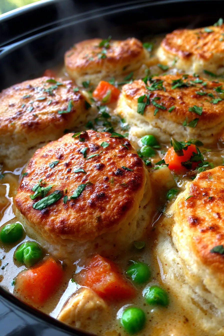 Chicken Pot Pie in the Slow Cooker-ingredients-fresh