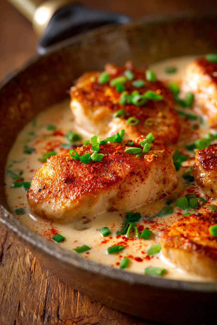 Cream Cheese Chicken-sauce-closeup