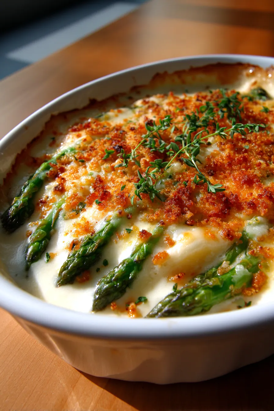 Creamy Asparagus Casserole: Easy Ultimate Comfort Food
