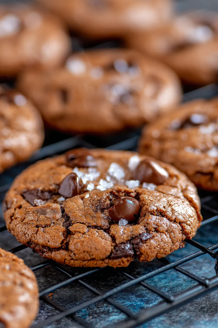 crinkly top brownie cookies