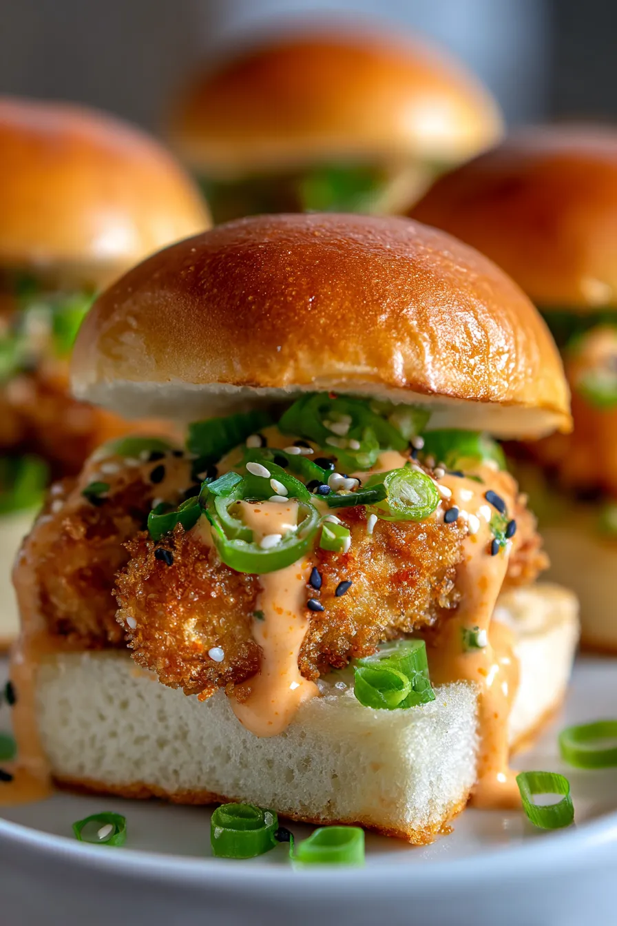 Crispy Bang Bang Chicken-sauce-closeup