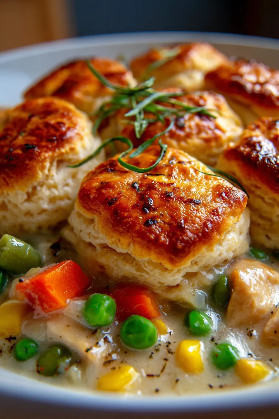 Crock Pot Chicken Pot Pie-crust-texture