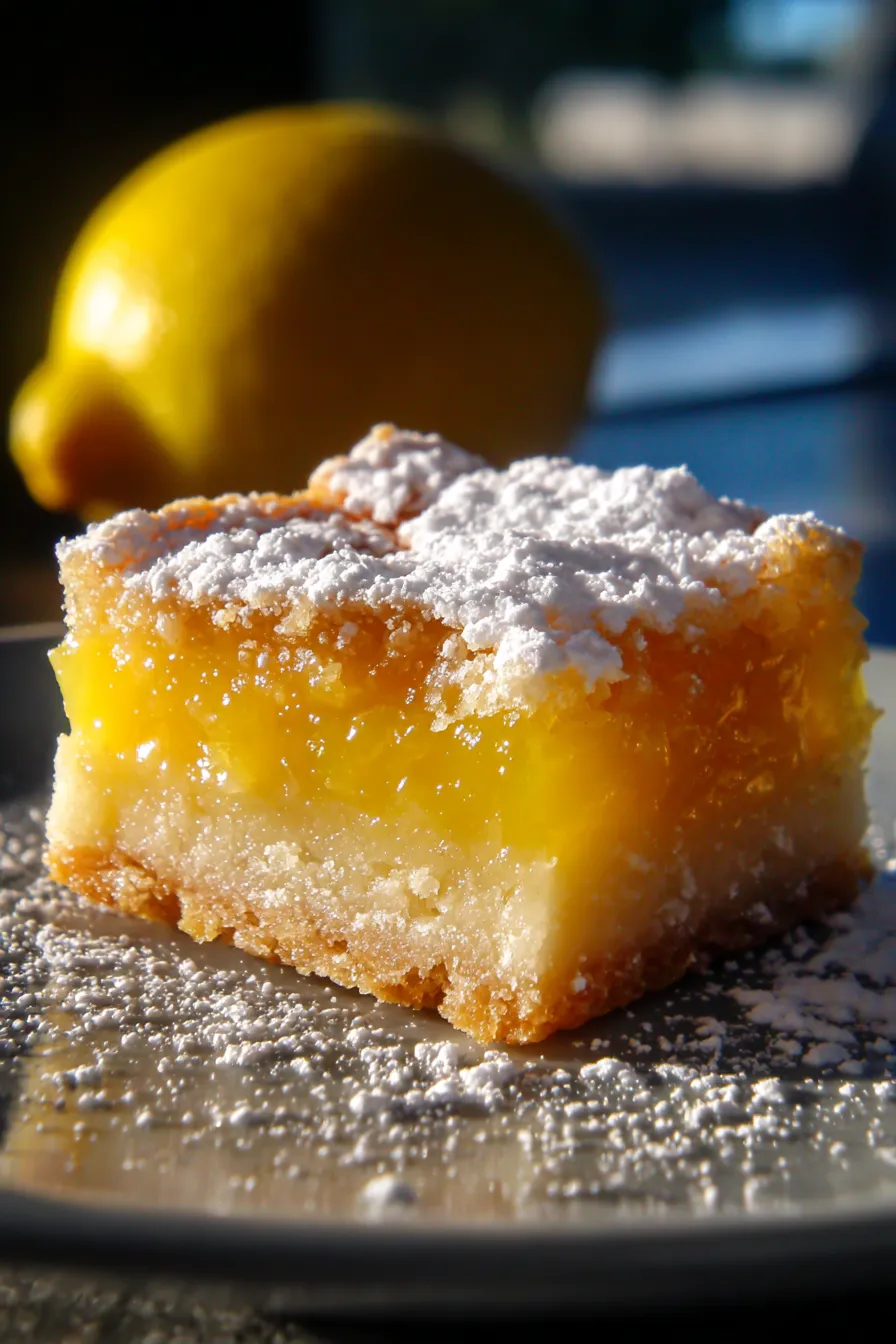 Easy Lemon Bar Recipe: Bright, Tangy & Irresistible!