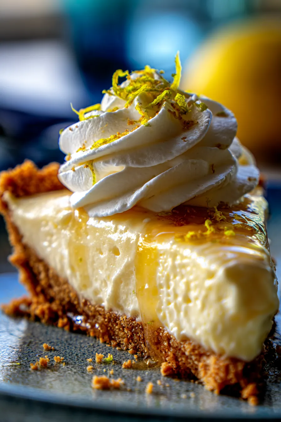 Easy Lemon Cream Pie Recipe – No-Bake, Zesty & Refreshing