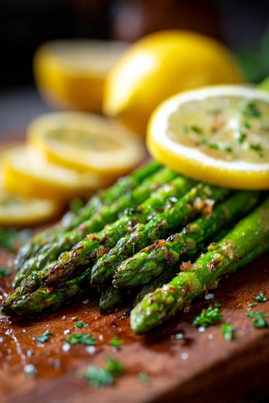 garlic dijon asparagus preparation