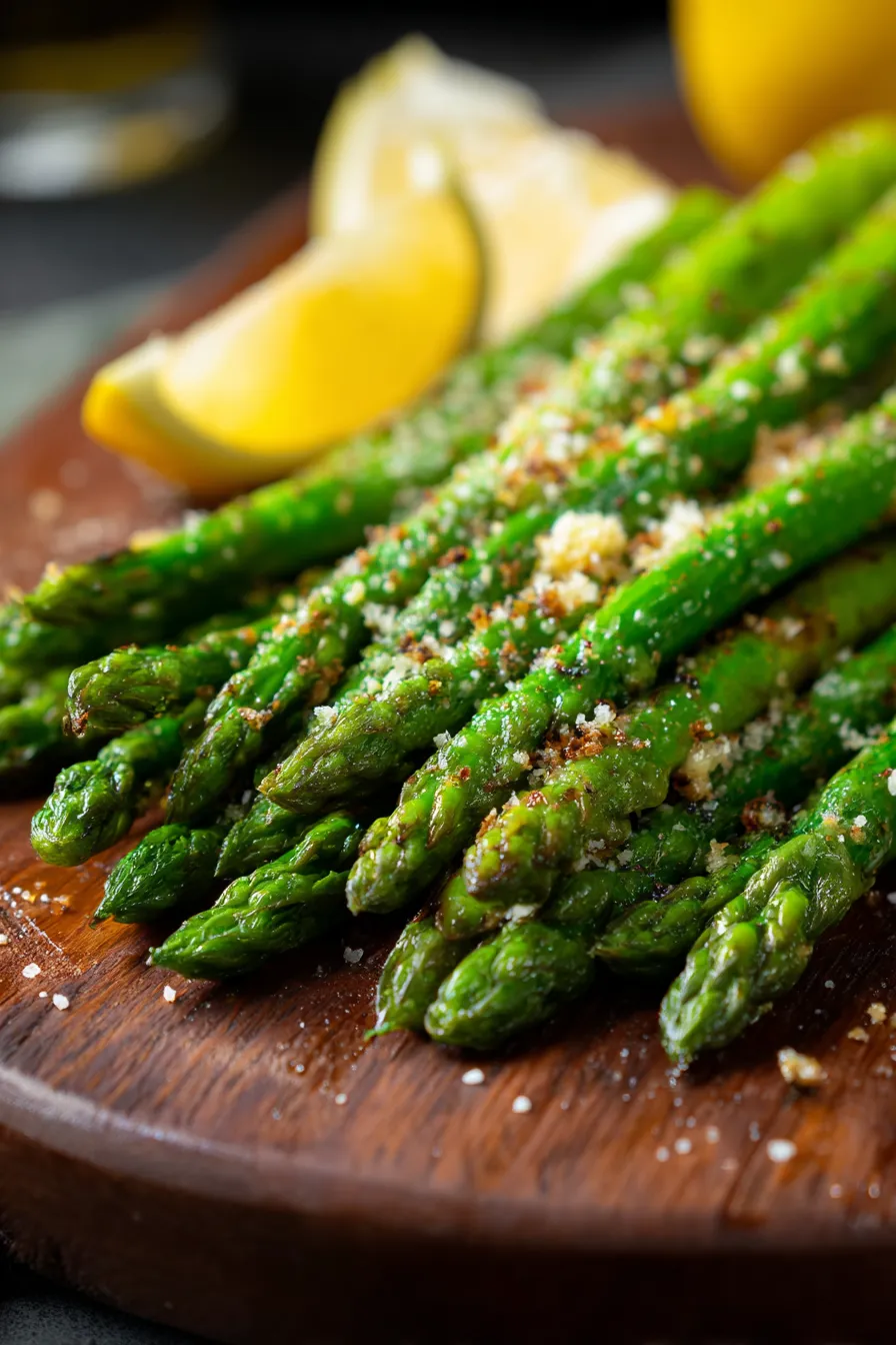 Garlic Parmesan Roasted Asparagus: Quick & Easy Side