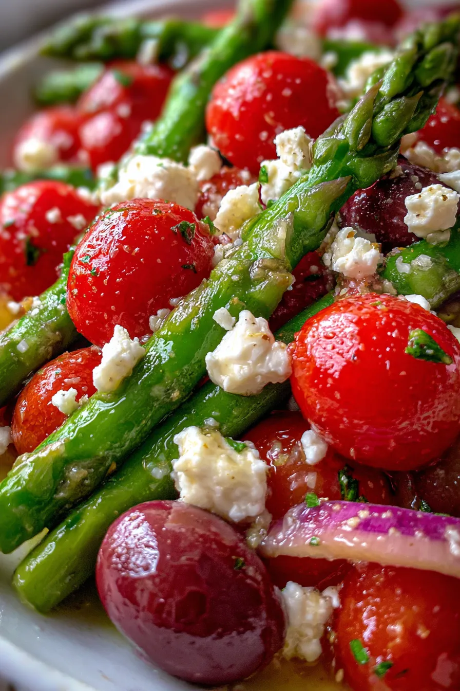 Greek Asparagus Salad-mediterranean-overhead