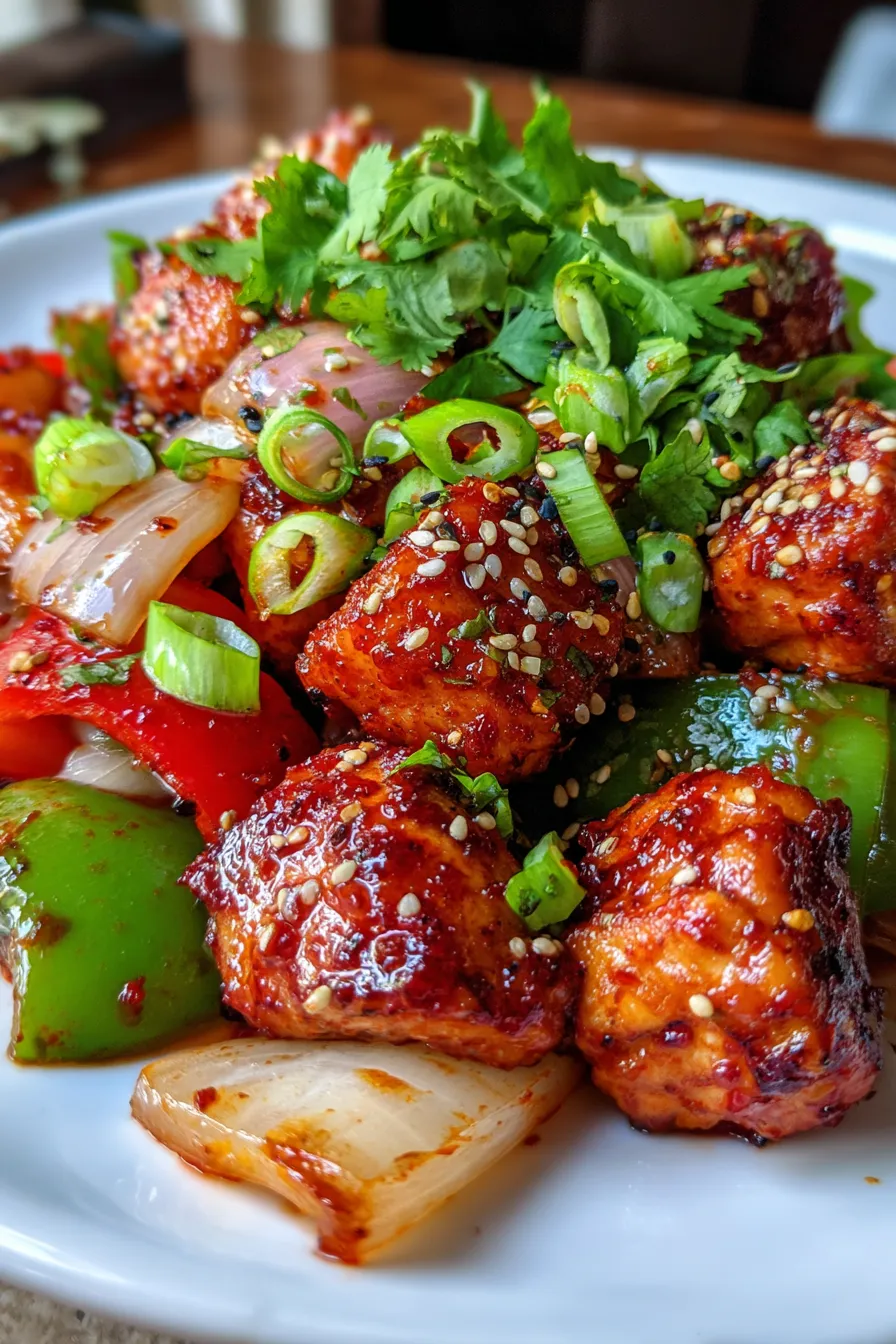 Korean Spicy Chicken Stir Fry-cooking-wok-dynamic