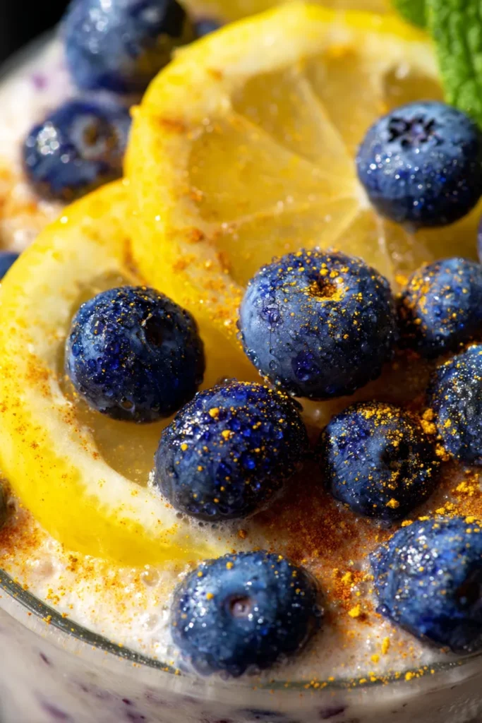 Zingy & Refreshing Anti-Inflammatory Lemon-Blueberry Smoothie