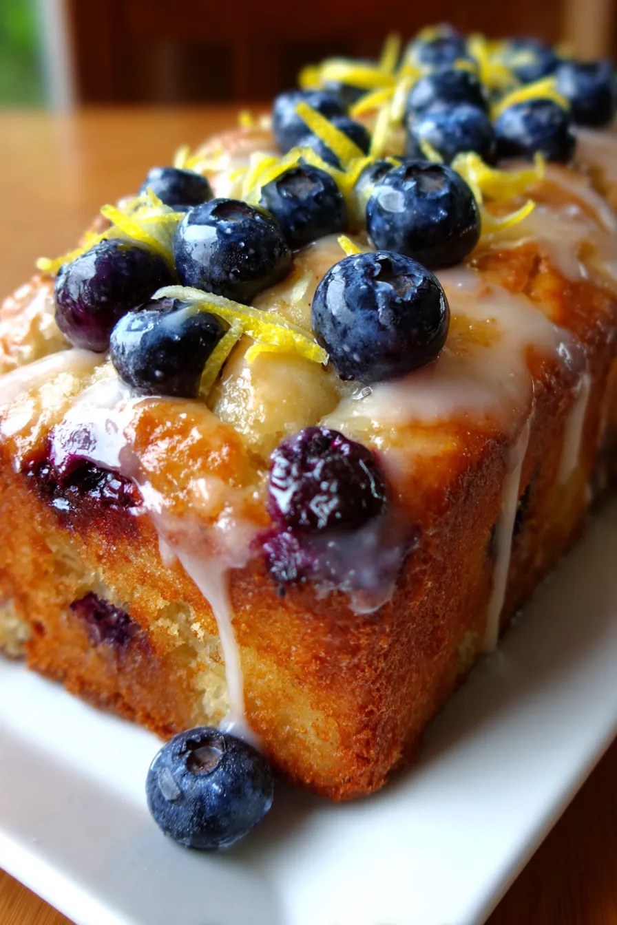 Lemon Blueberry Yogurt Loaf - ingredients - vibrant