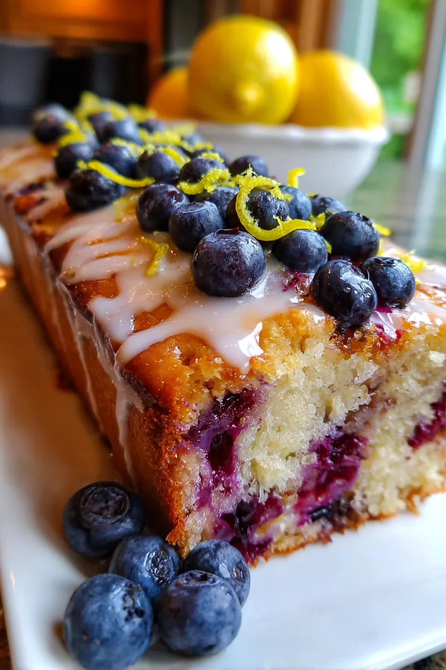 Best Lemon Blueberry Yogurt Loaf – Easy & Delicious