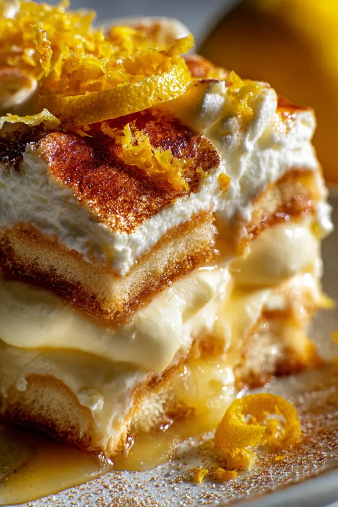 Zesty Lemon Limoncello Tiramisu: Ultimate Summer Dessert
