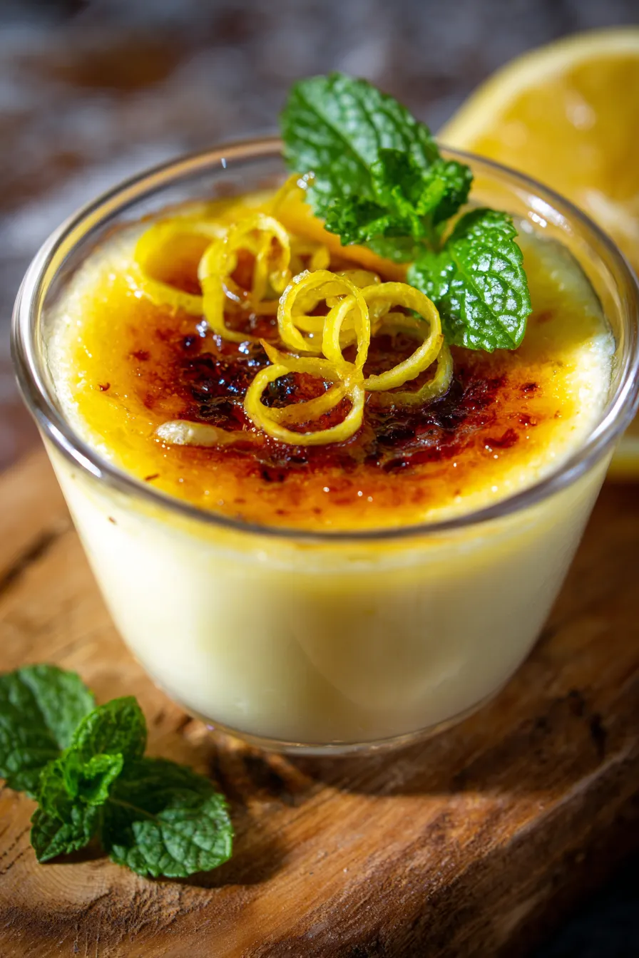 Lemon Posset Brûlée-ingredients-fresh