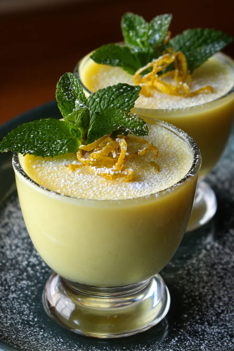 Lemon Posset Recipe-texture-closeup-spoon