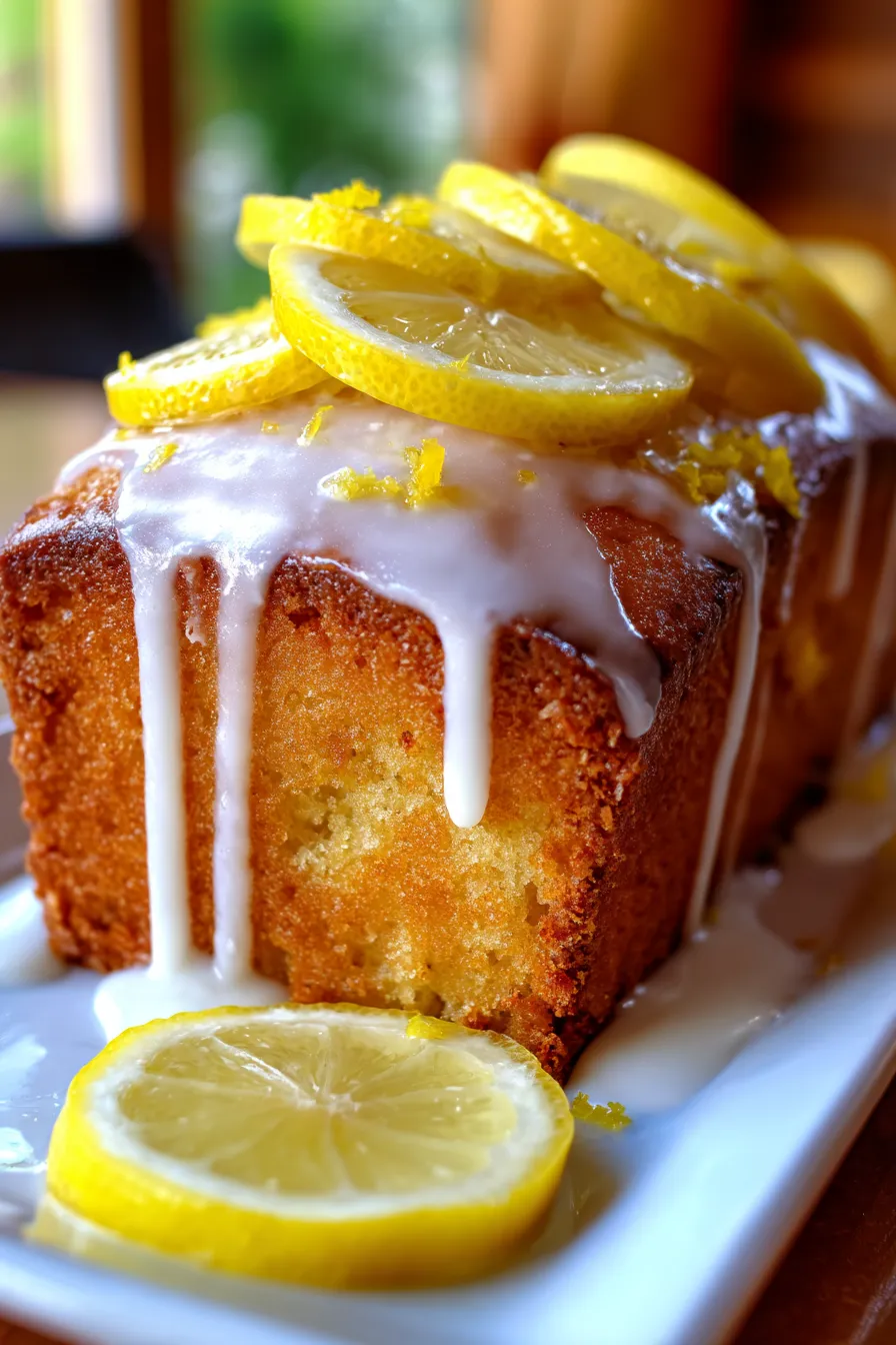 Best Ever Zesty Lemon Pound Cake | Easy & Moist Recipe