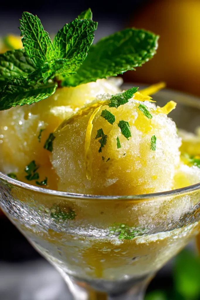 Zesty Homemade Lemon Sorbet: Your Easiest Summer Treat!