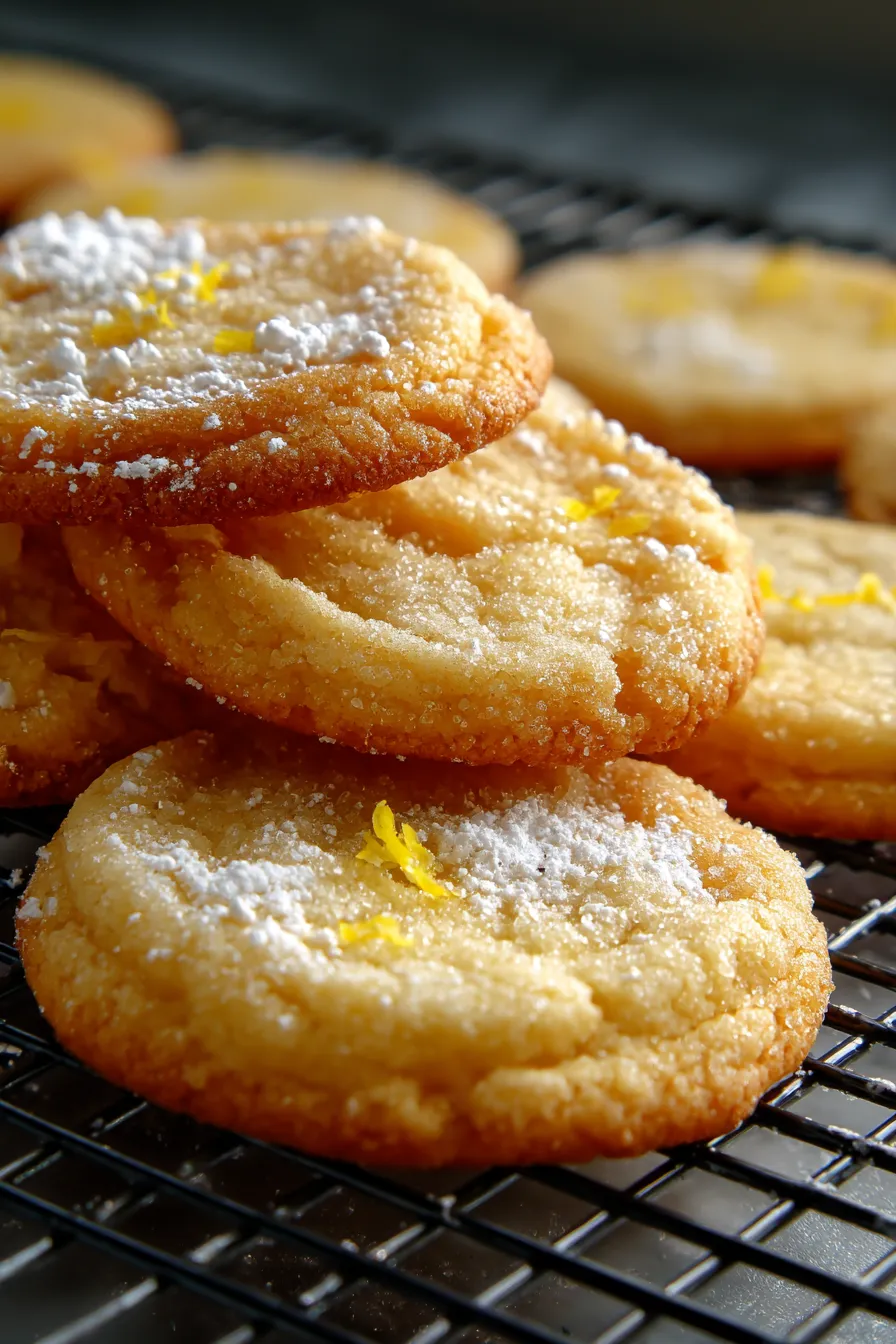 Ultimate Zesty Lemon Sugar Cookies: Bright & Easy Recipe!