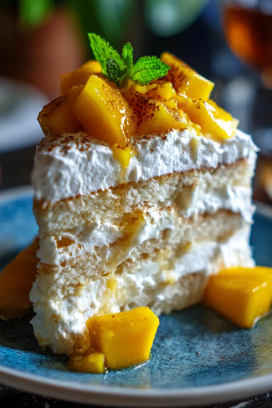 Mango Tres Leches Cake Recipe – The Epicurean Mouse