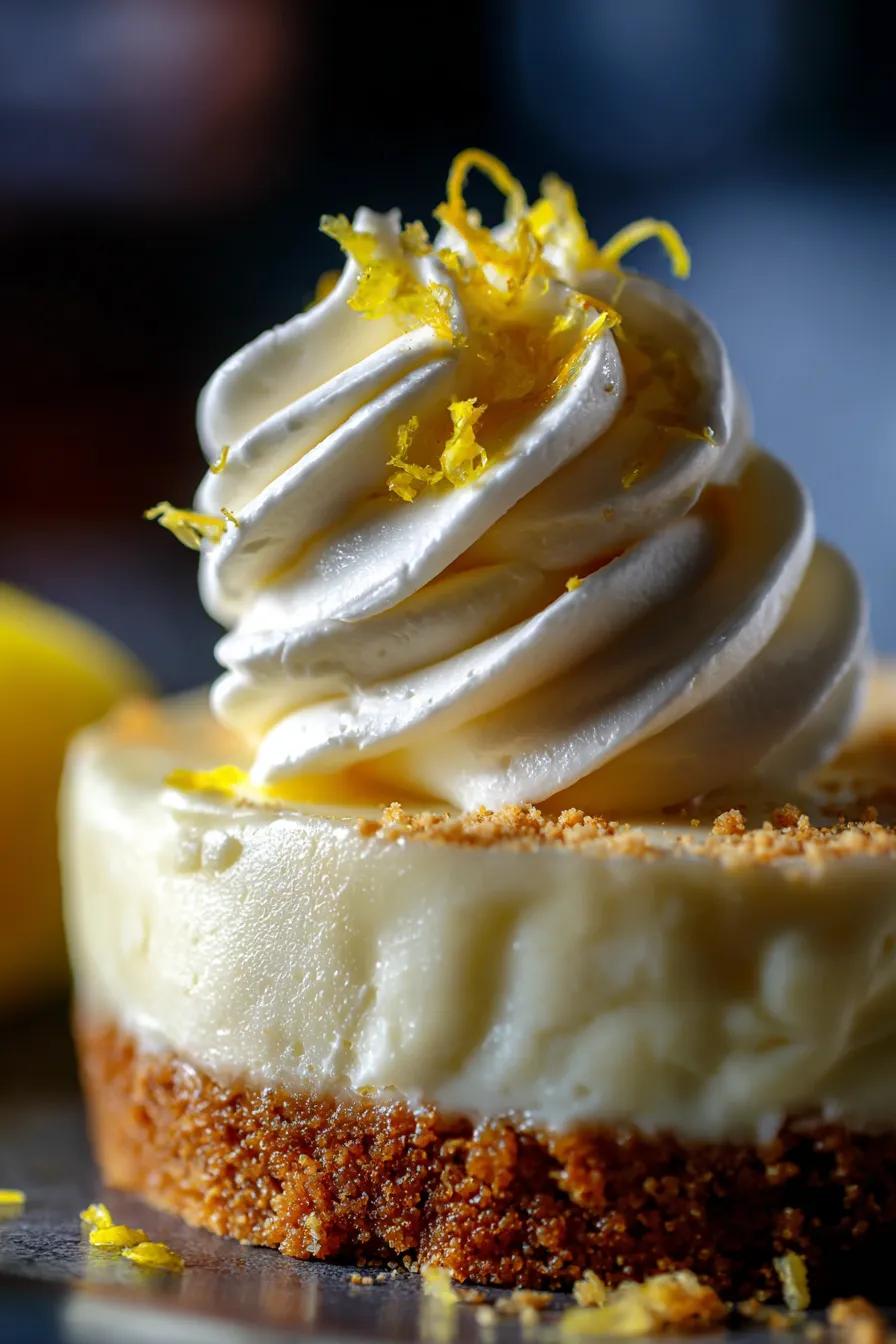 No-Bake Lemon Pie-whole-garnish