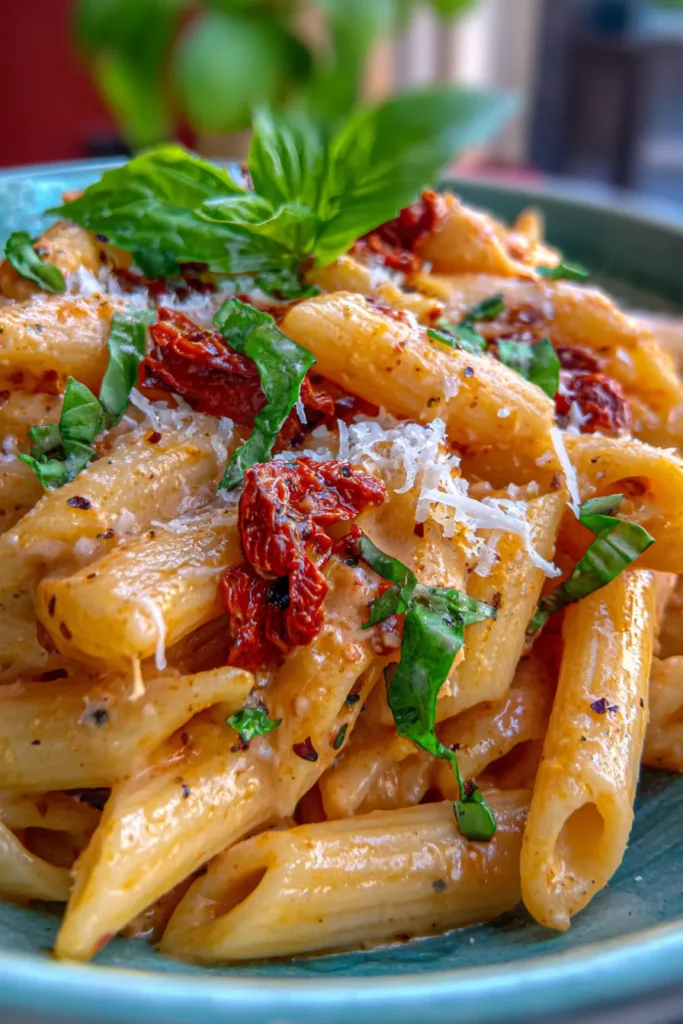 Easy One-Pan Sun-Dried Tomato Pasta | Weeknight Dinner!