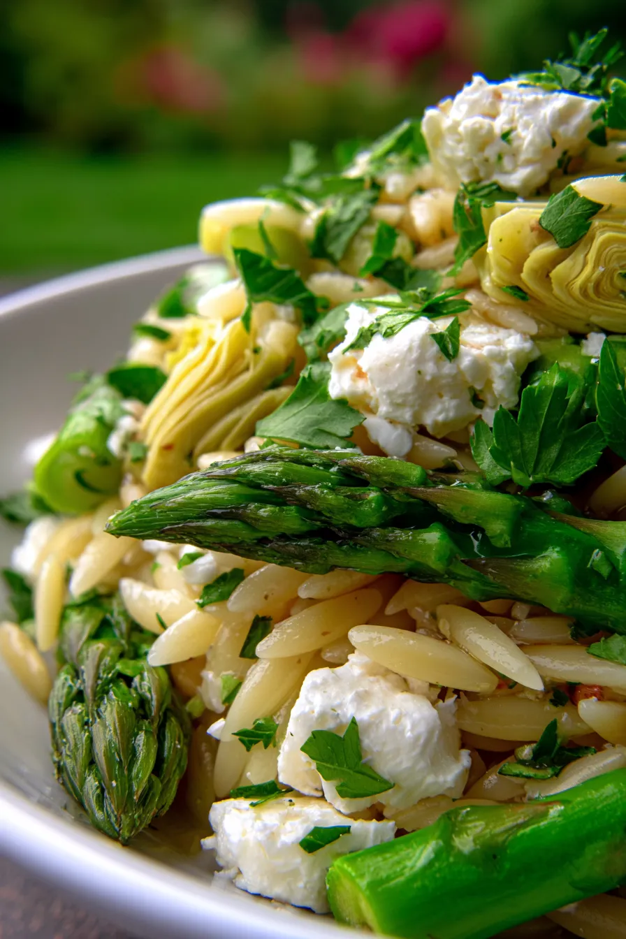 Orzo Salad with Asparagus & Feta: Your New Favorite Side