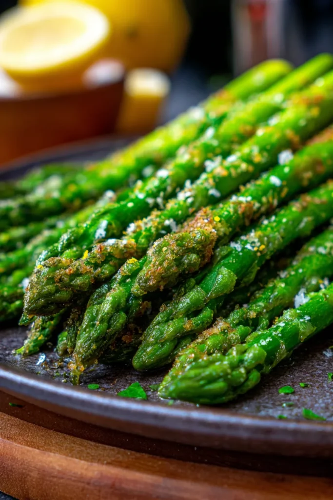 Parmesan Crusted Asparagus: Crispy Holiday Side Dish Hero!