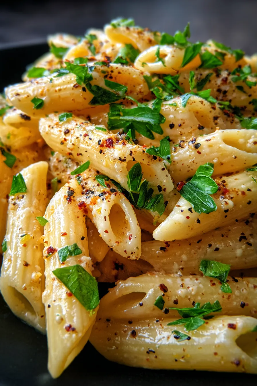 Parmesan Pasta-texture-sauce