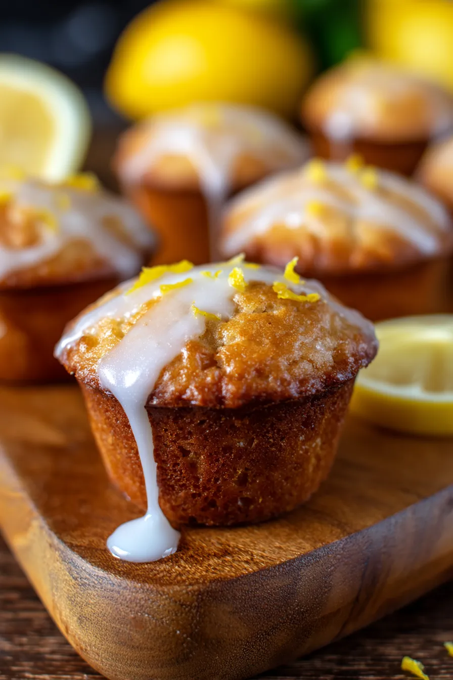 PERFECT LEMON MUFFINS! – Zesty, Fluffy & Easy Recipe