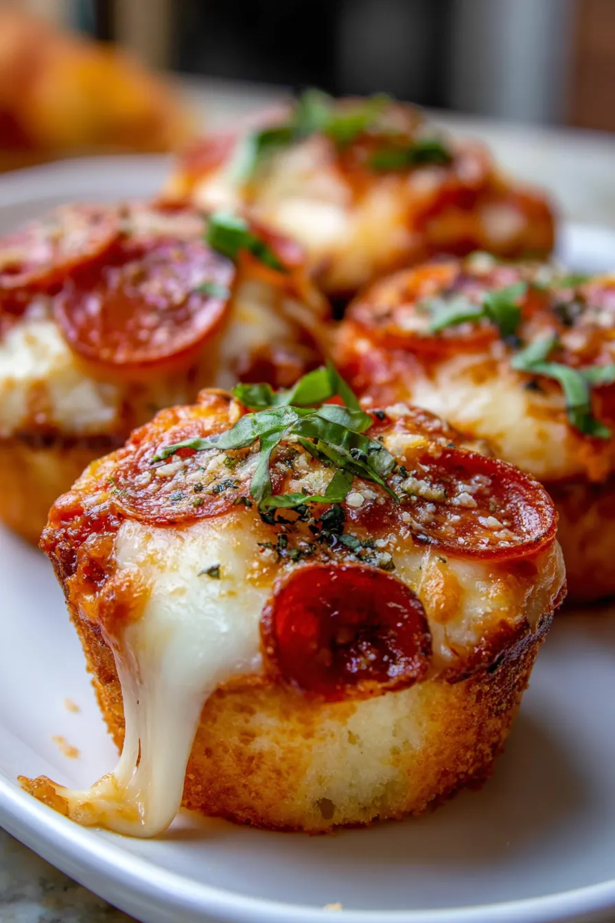 PIZZA CUPCAKES🍕-golden-crust