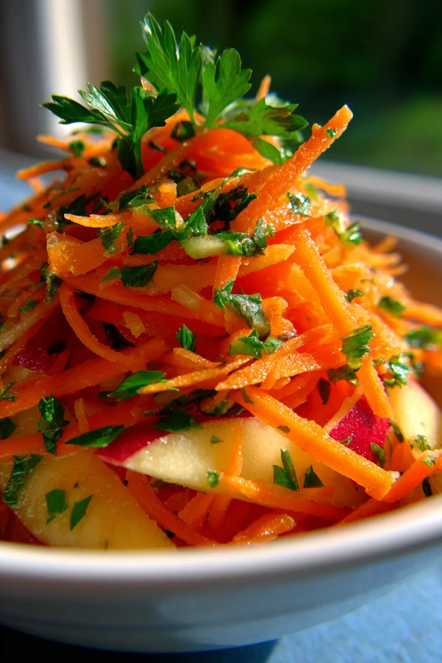 Refreshing Salad Bowl Overhead